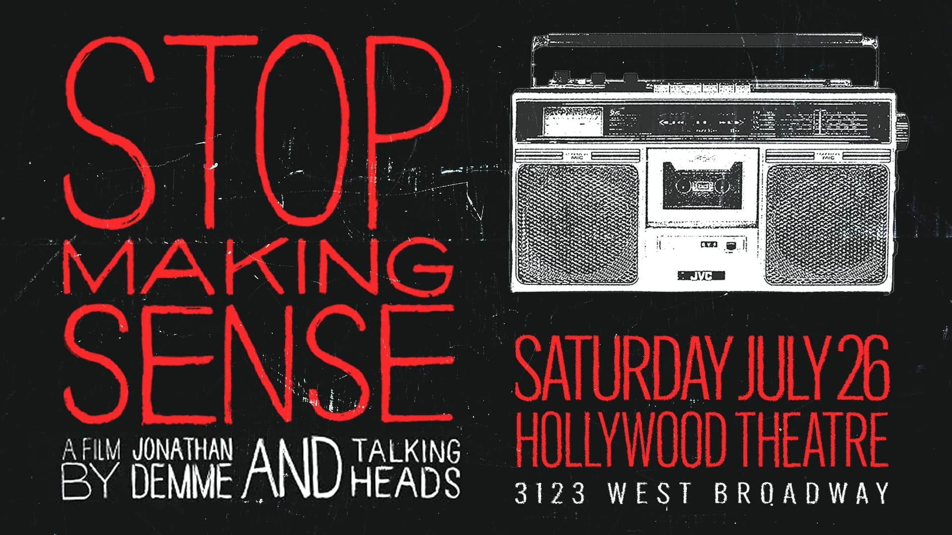 洋楽 TALKING HEADS STOP MAKING SENSE Talking Heads – Stop Making Sense – Vinyl (LP, Album), 1984